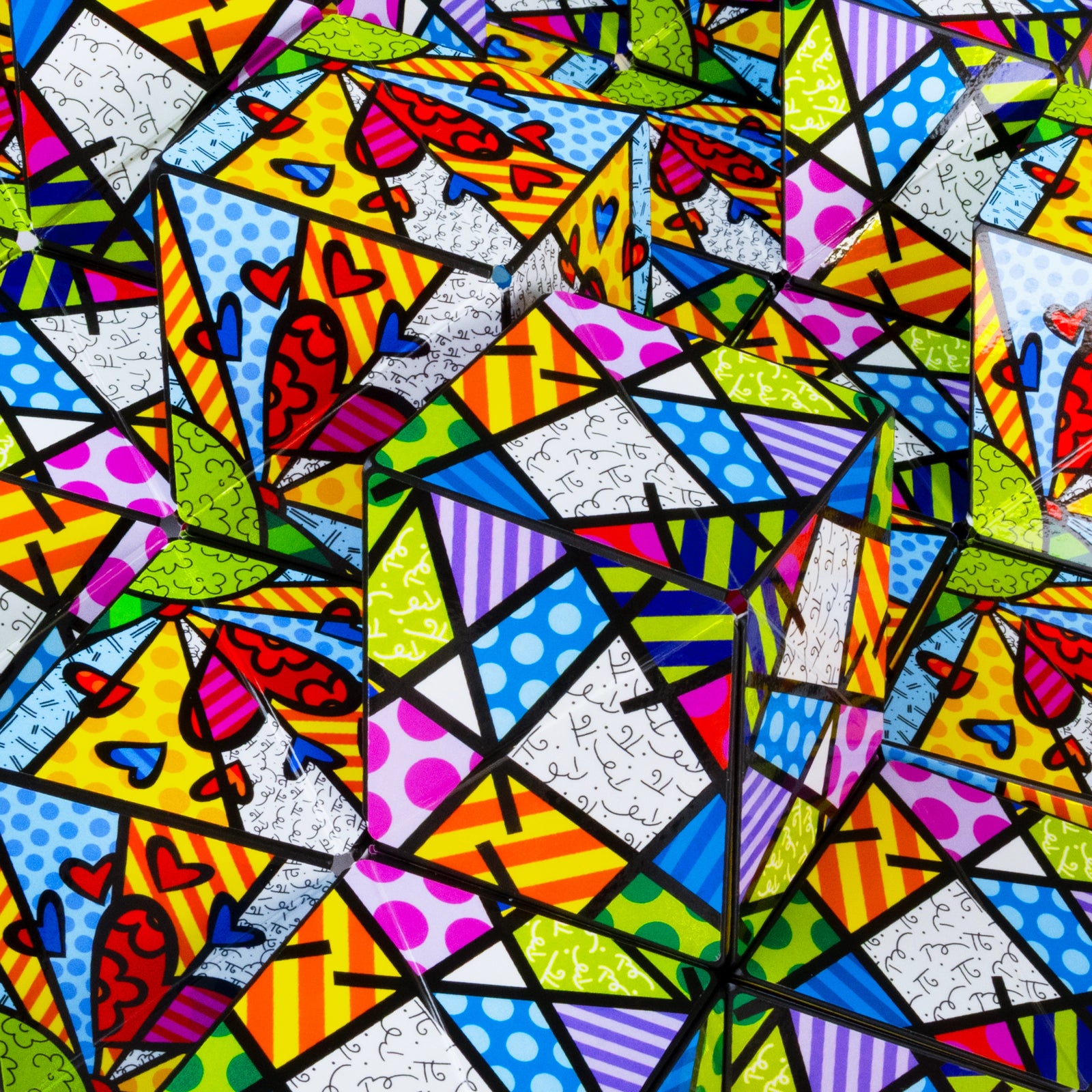 New Day - Britto Puzzle Cube
