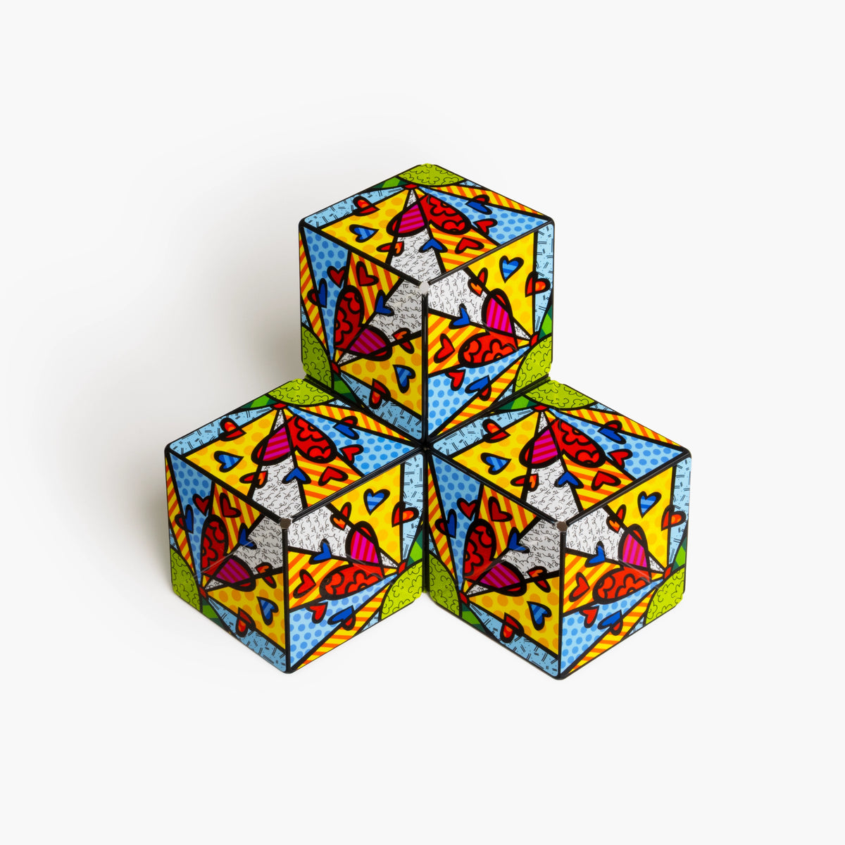 New Day - Britto Puzzle Cube