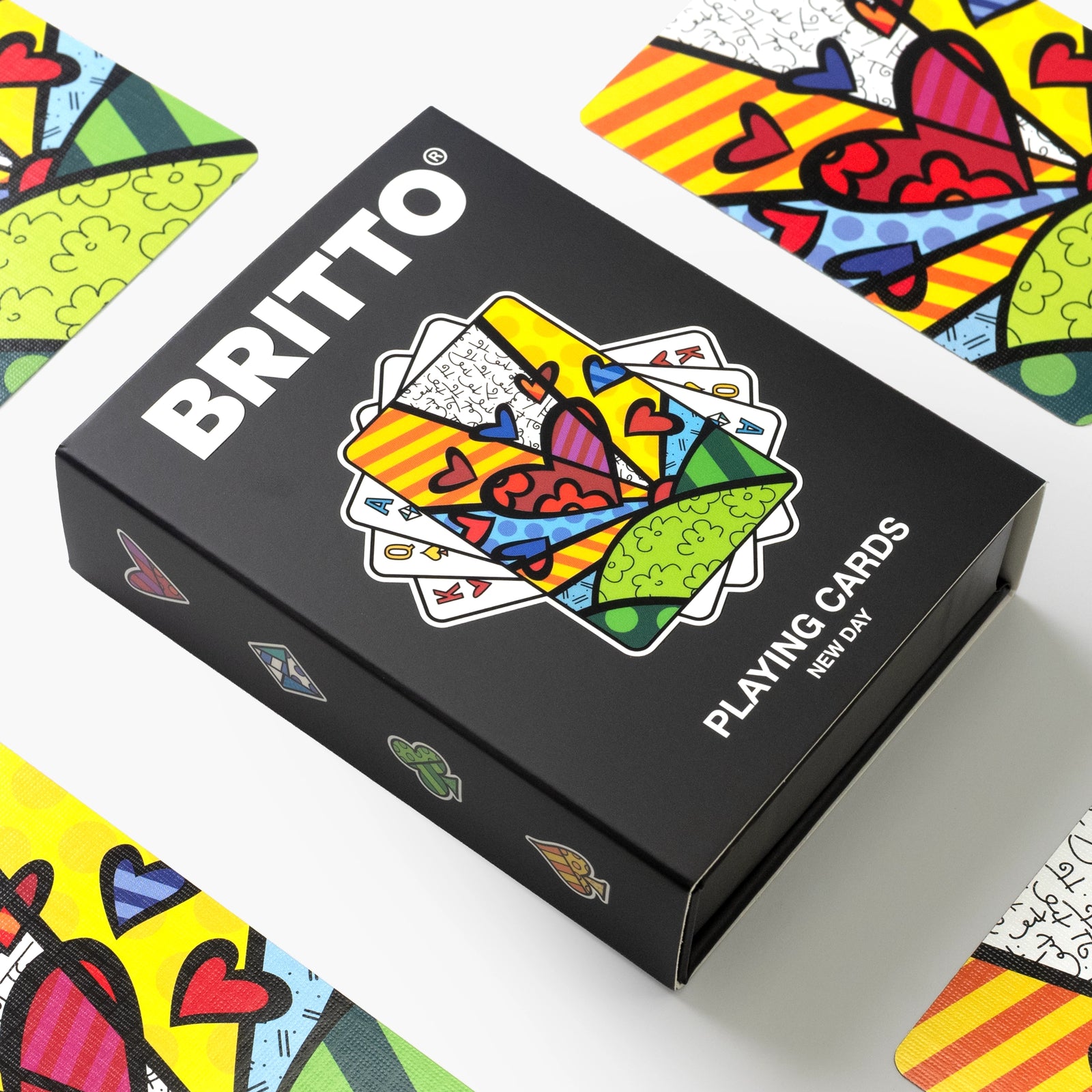 New Day Single Deck Set Britto Playing Cards