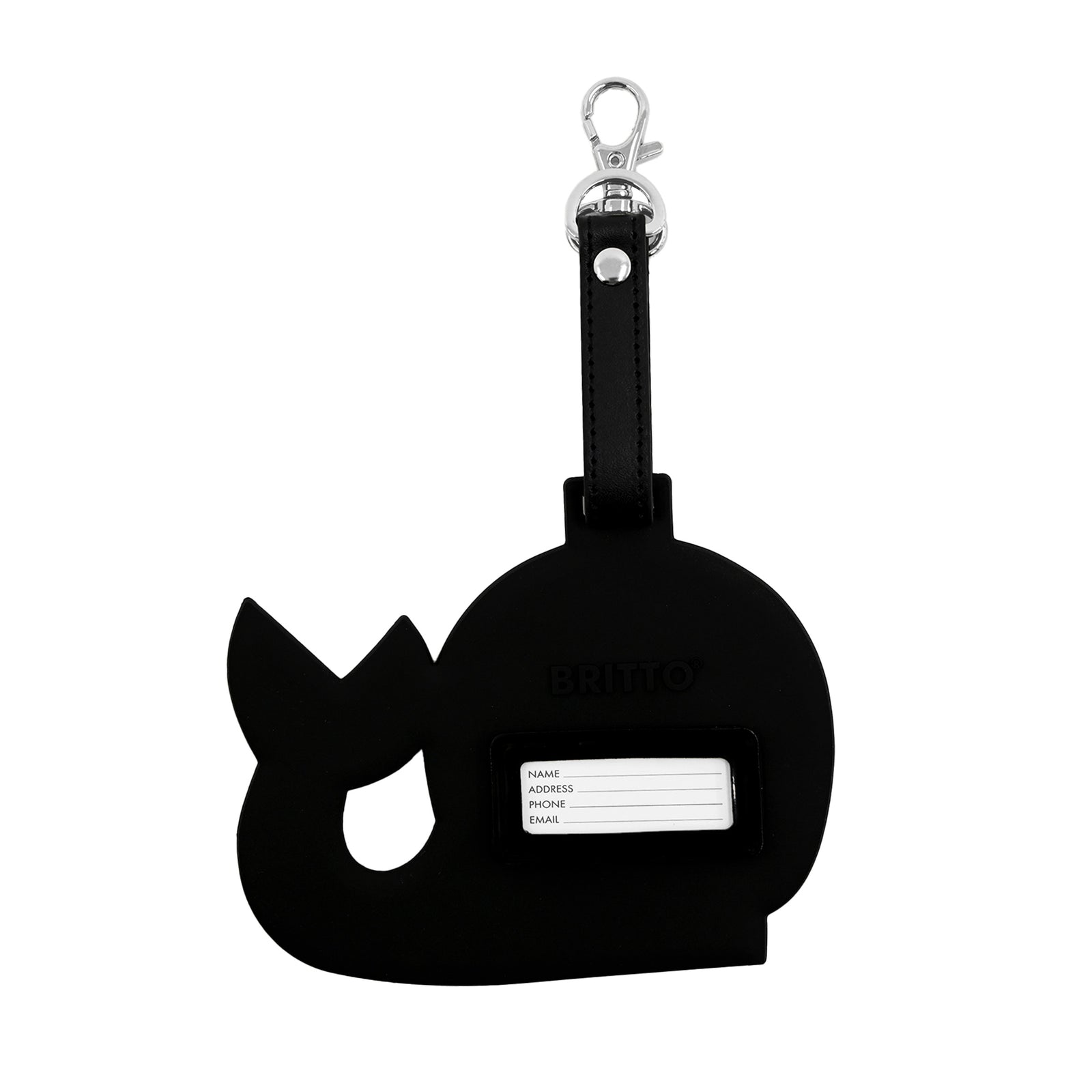 Romero Britto whale britto luggage tag  contemporary pop art piece