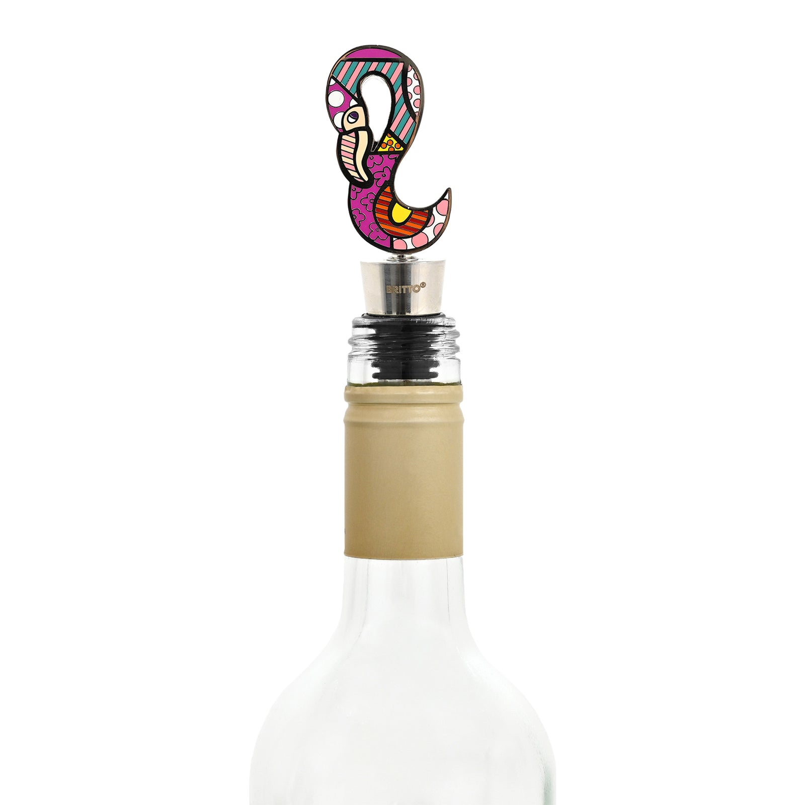 BRITTO® Wine Stopper - Flamingo