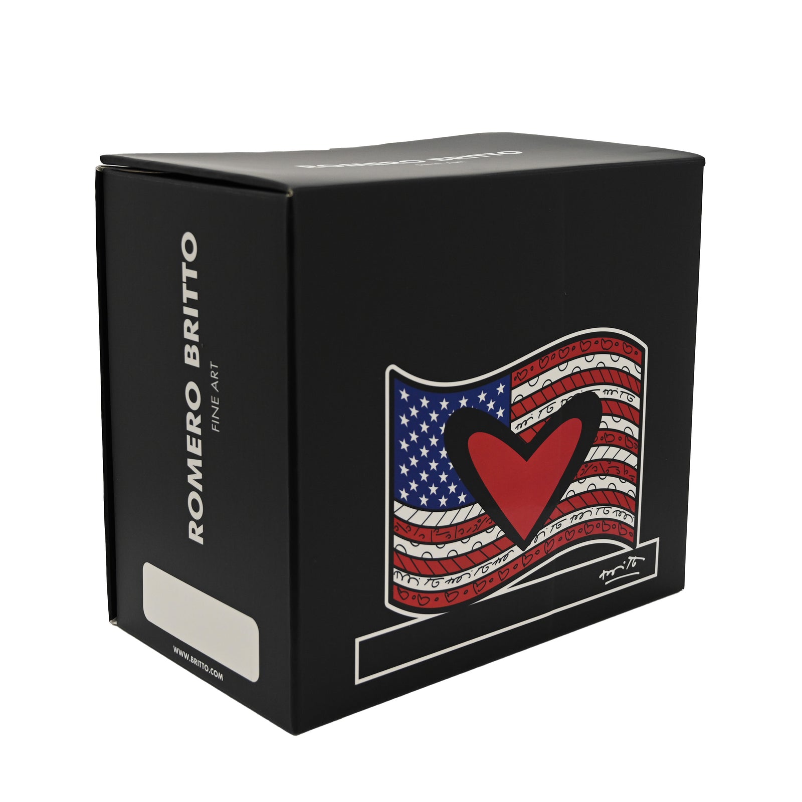 American Flag (Black Base) - Limited Edition Sculpture