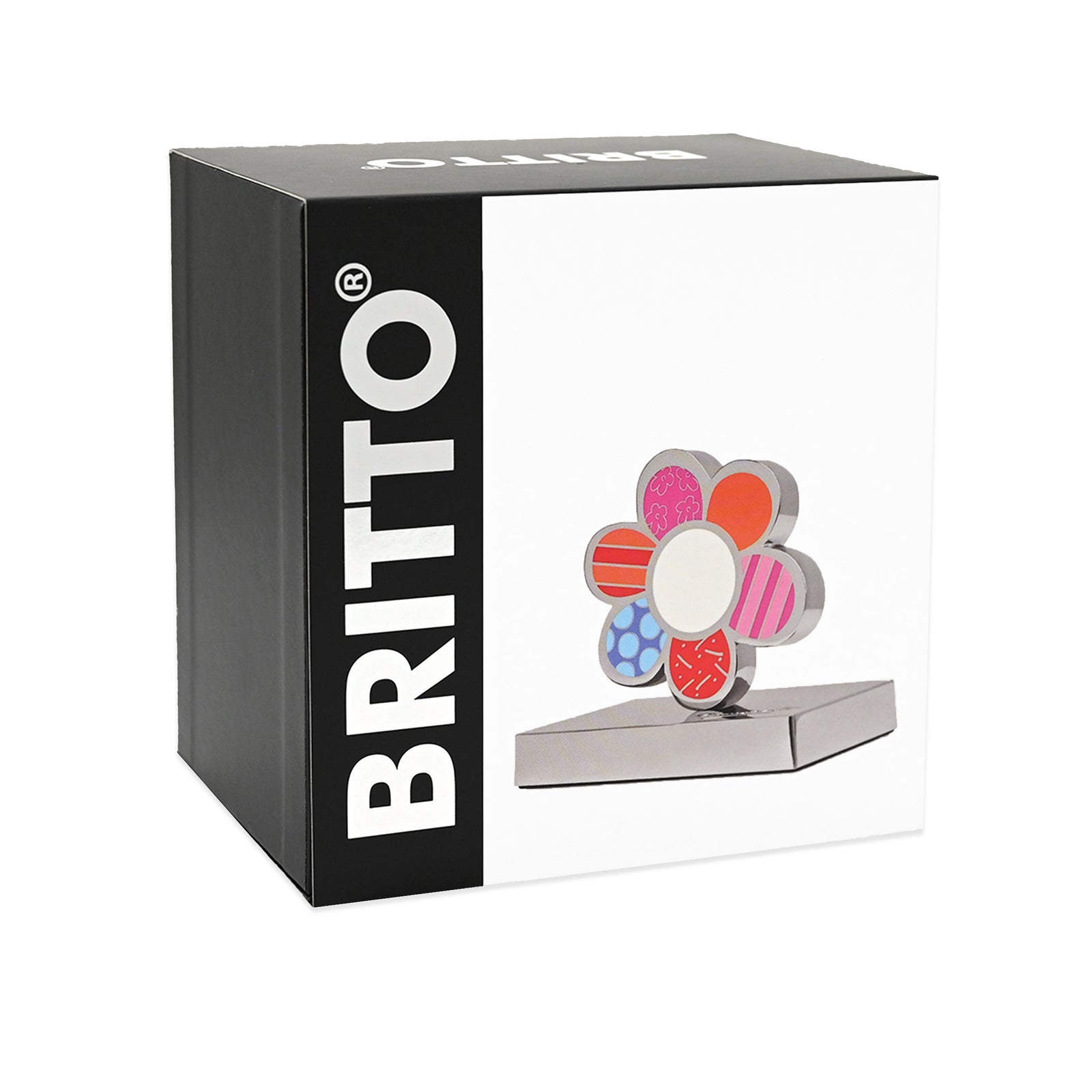Flower Power Britto Metal Figurine