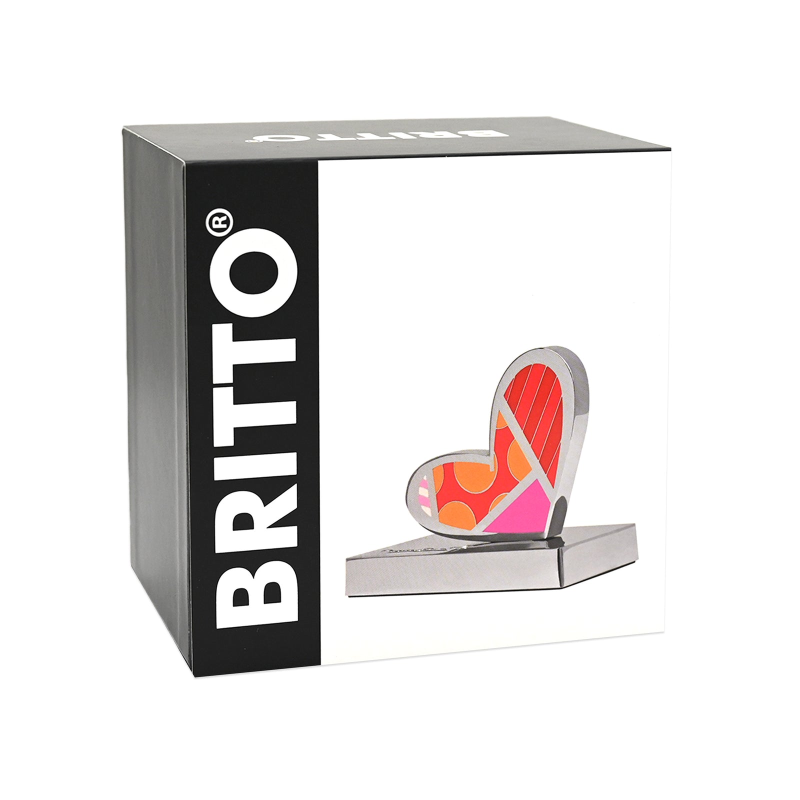 Heart Britto Metal Figurine