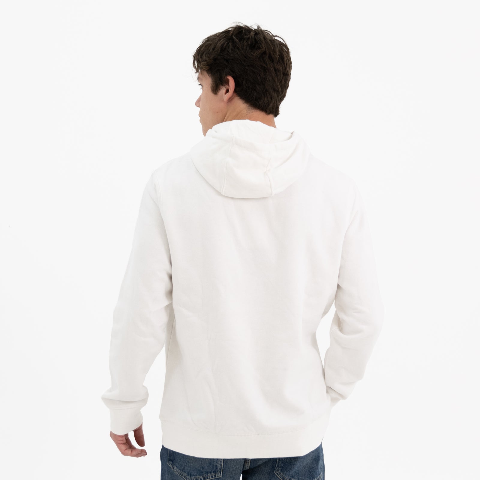 BRITTO® Hoodie - Red Heart Brushstroke White - (Men)