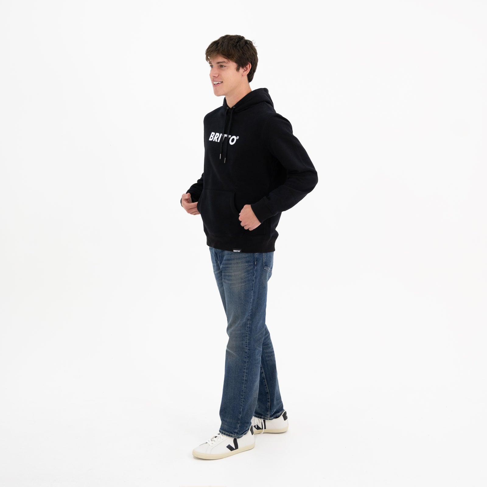 BRITTO® Hoodie - Black - (Men)