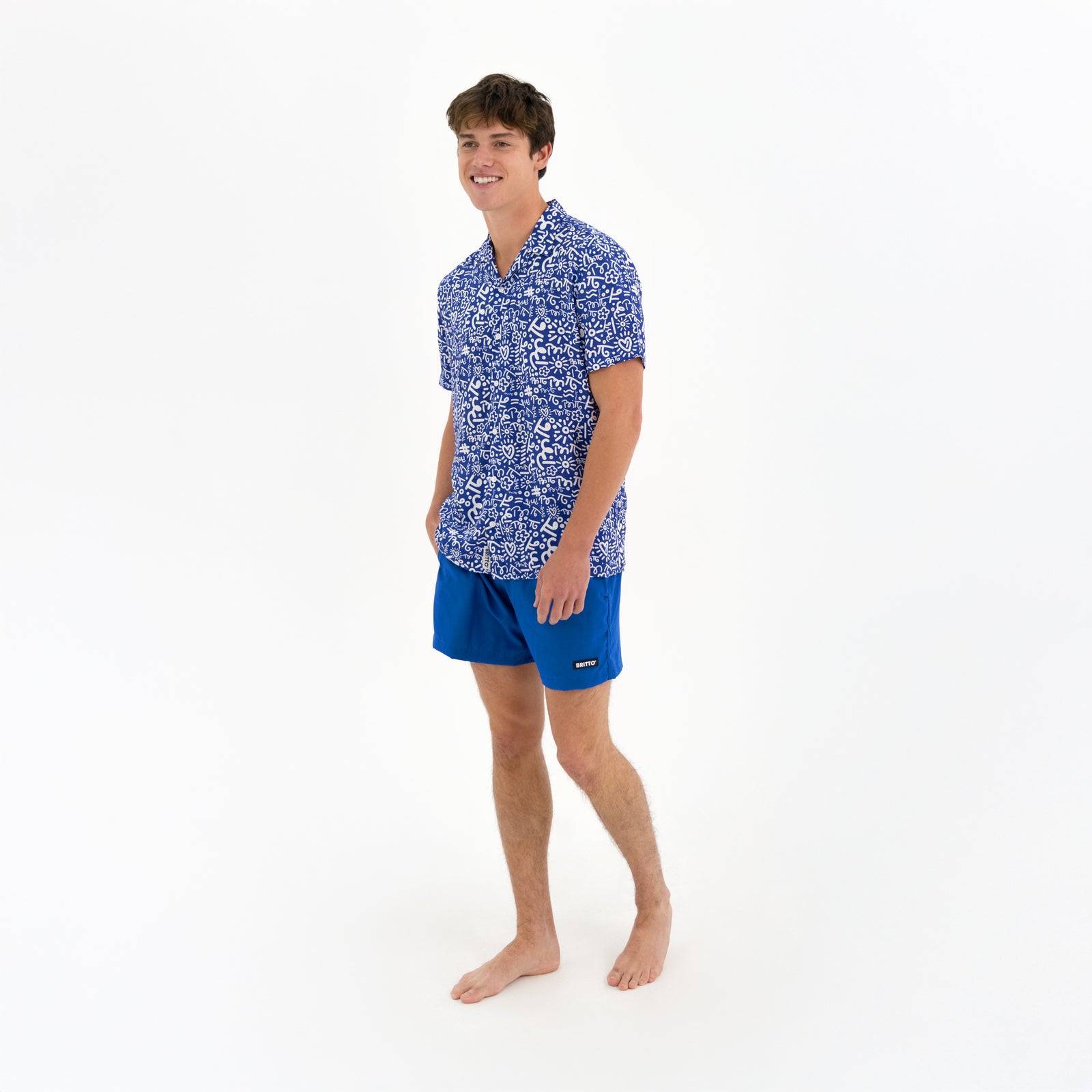 BRITTO® SHORTS - BLUE - MEN
