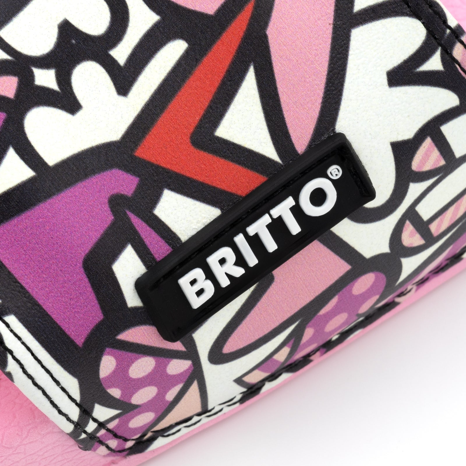 modern pop art pink alive britto slides  vibrant home decor