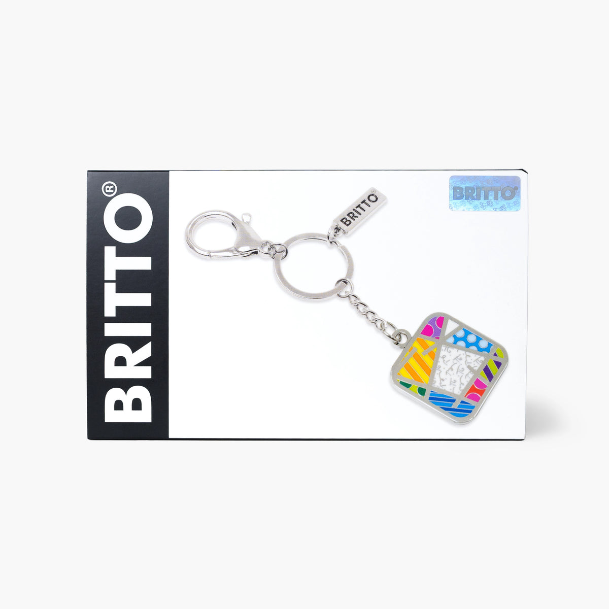 Colorful Landscape Britto Keychain