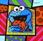 COOKIE MONSTER - (Sesame Street) - Original Painting