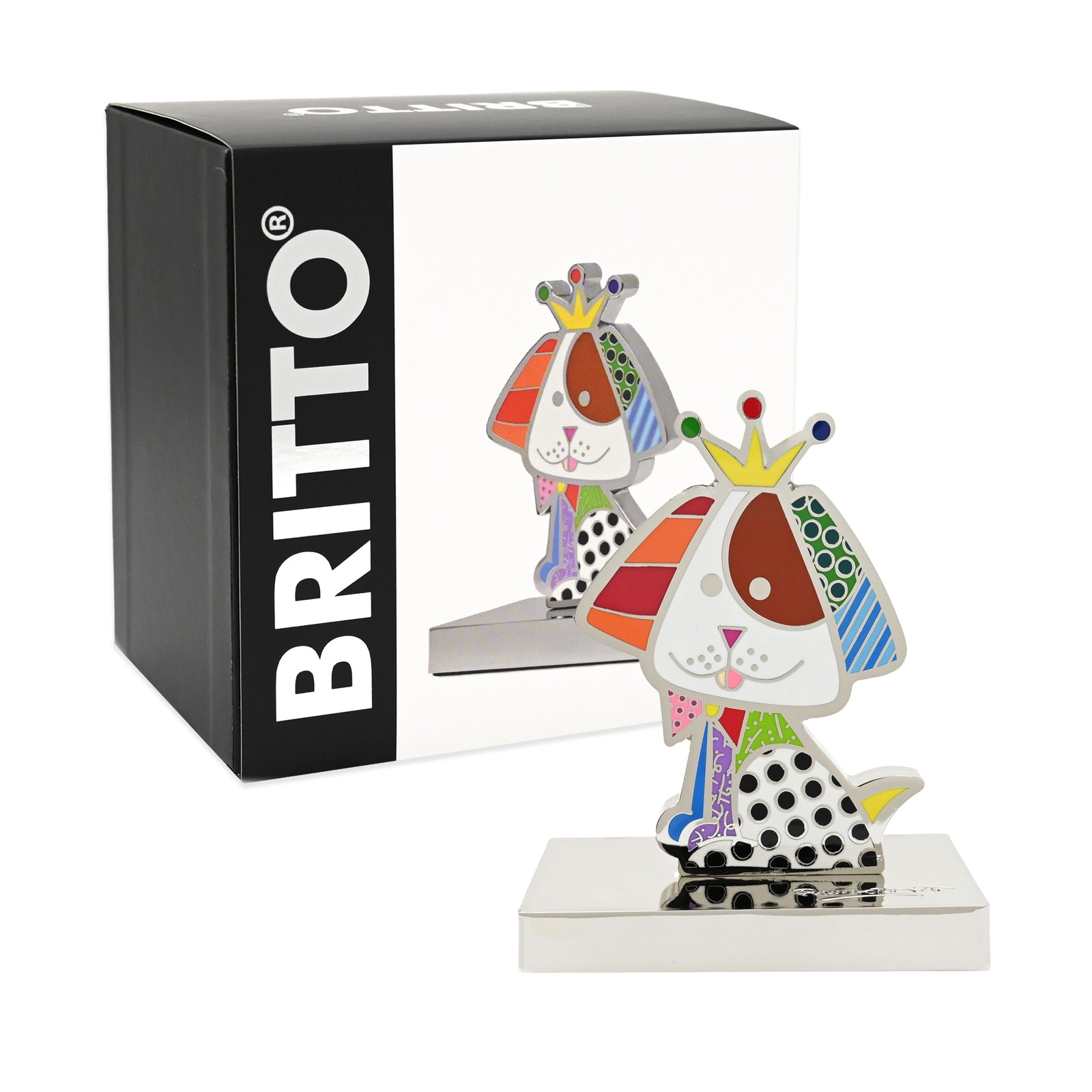 Royal Dog Britto Metal Figurine