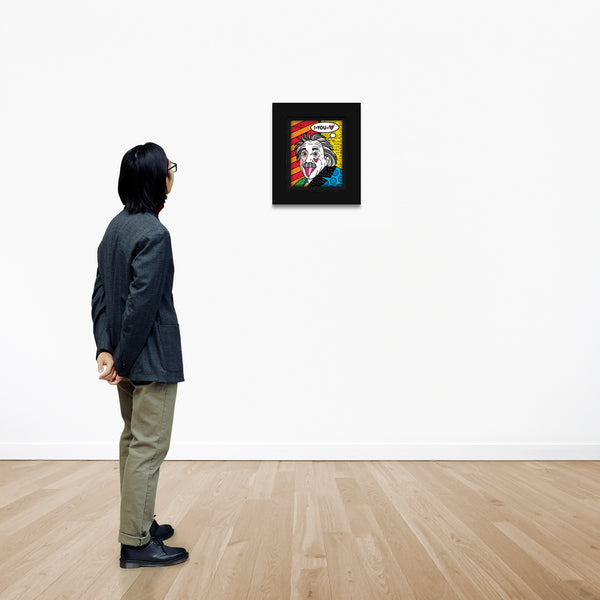 modern pop art formula of love limited edition  vibrant home decor