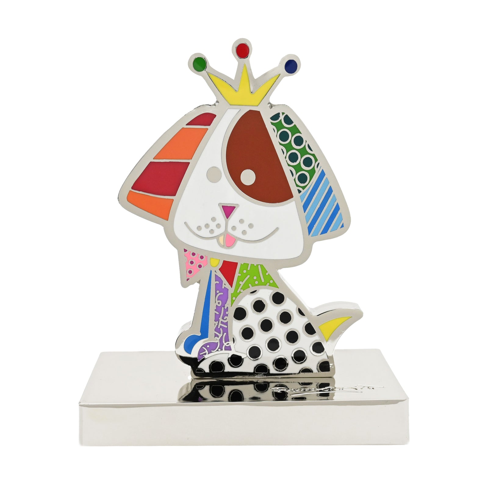 Royal Dog Britto Metal Figurine