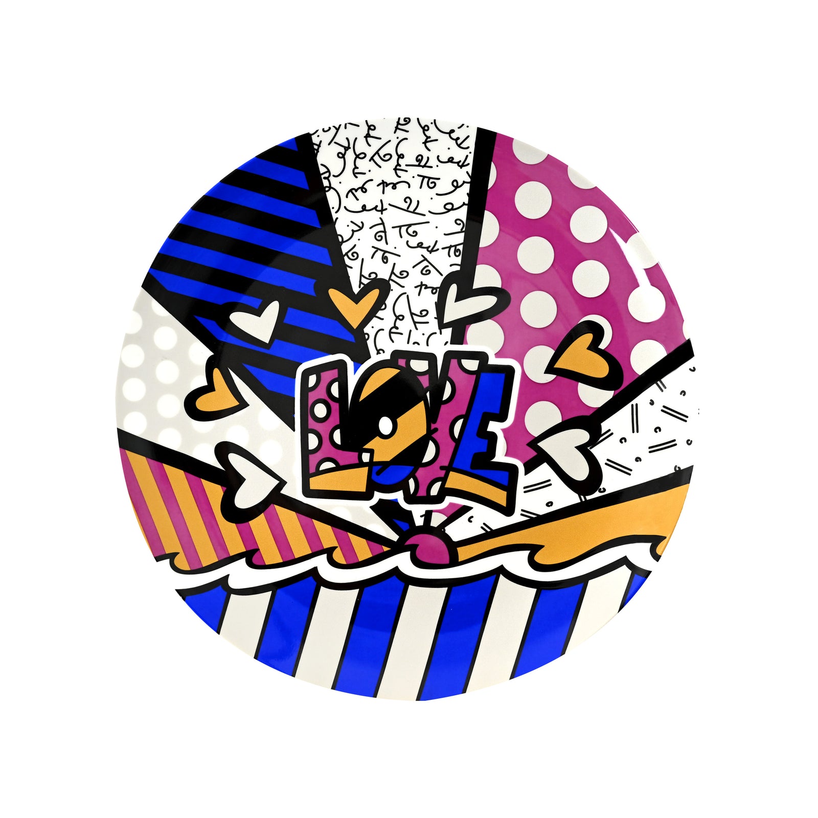 SHOW PLATE (LOVE) - LOVE by BRITTO®