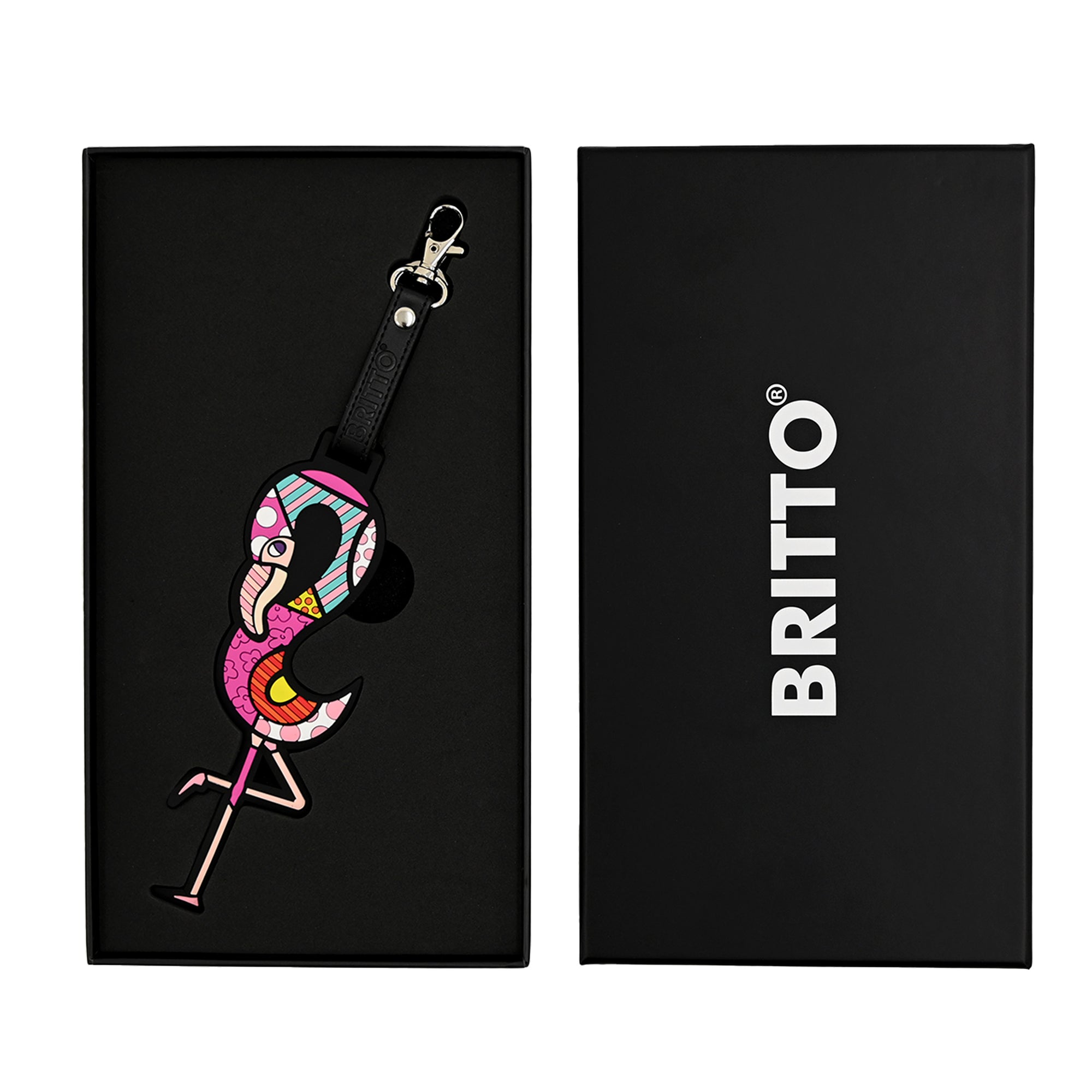 Flamingo Britto Luggage Tag - Shop Britto