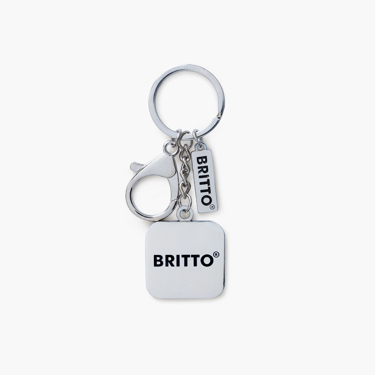 Pink Landscape Britto Keychain