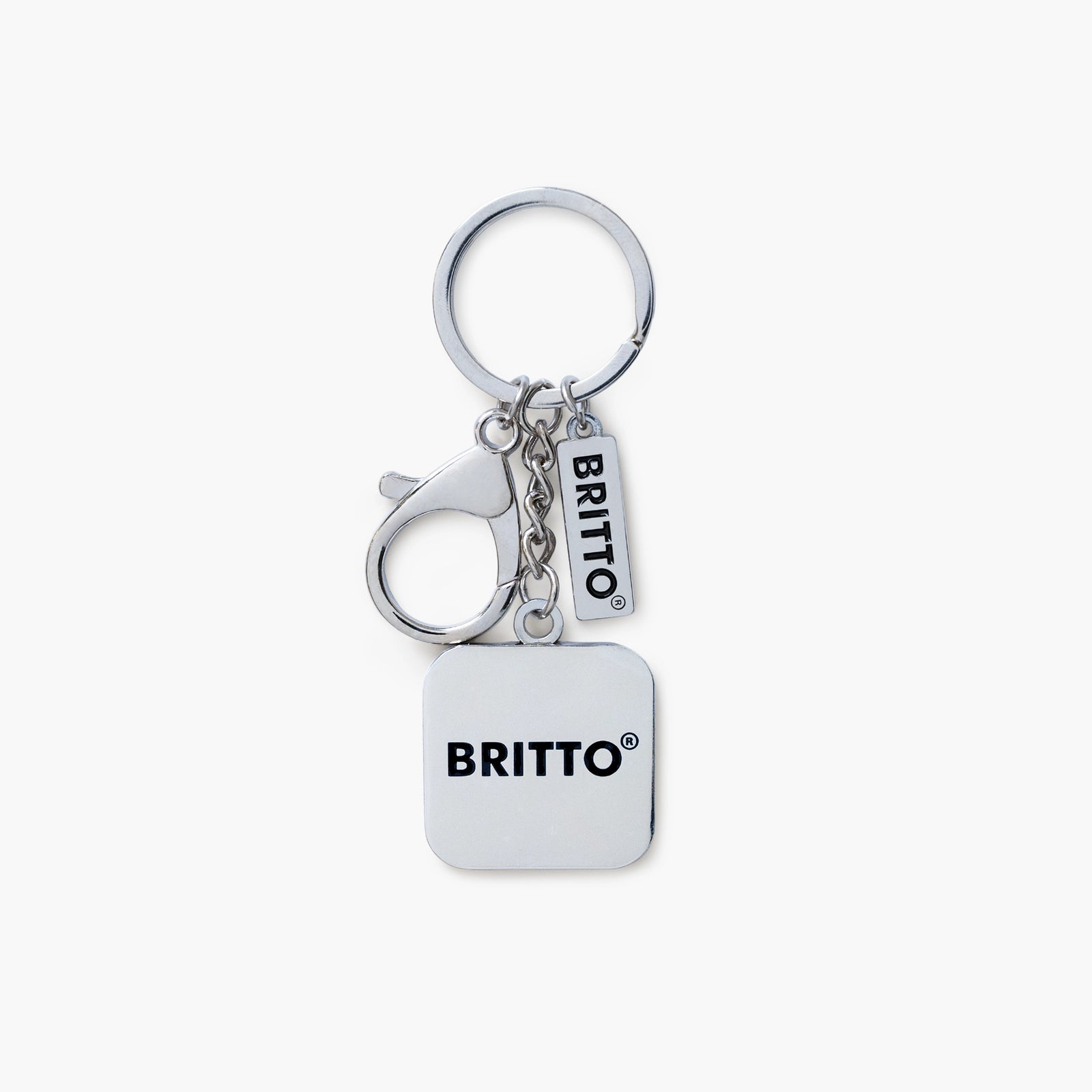 Pink Landscape Britto Keychain