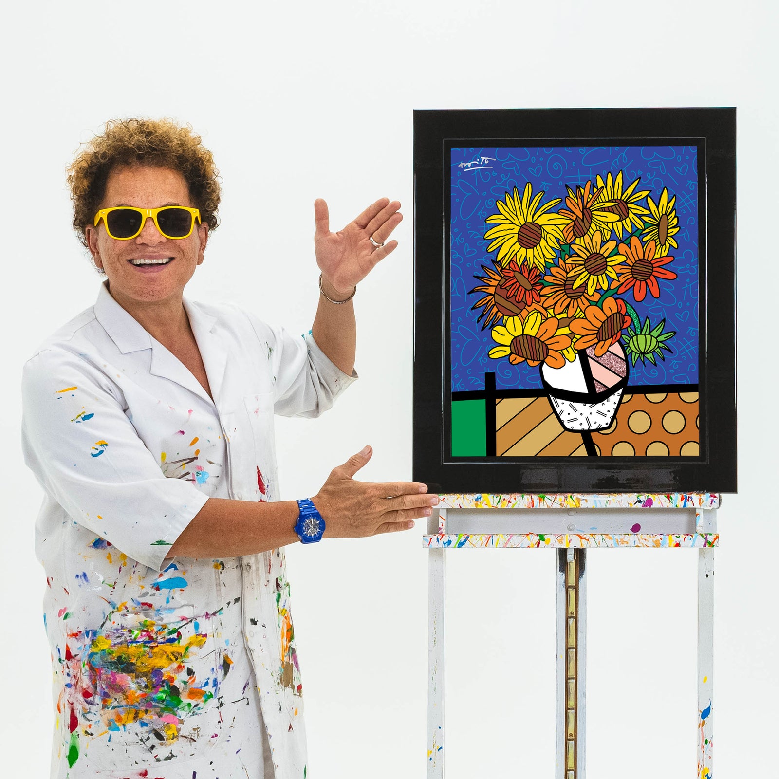 Golden Sunflowers - Limited Edition Print