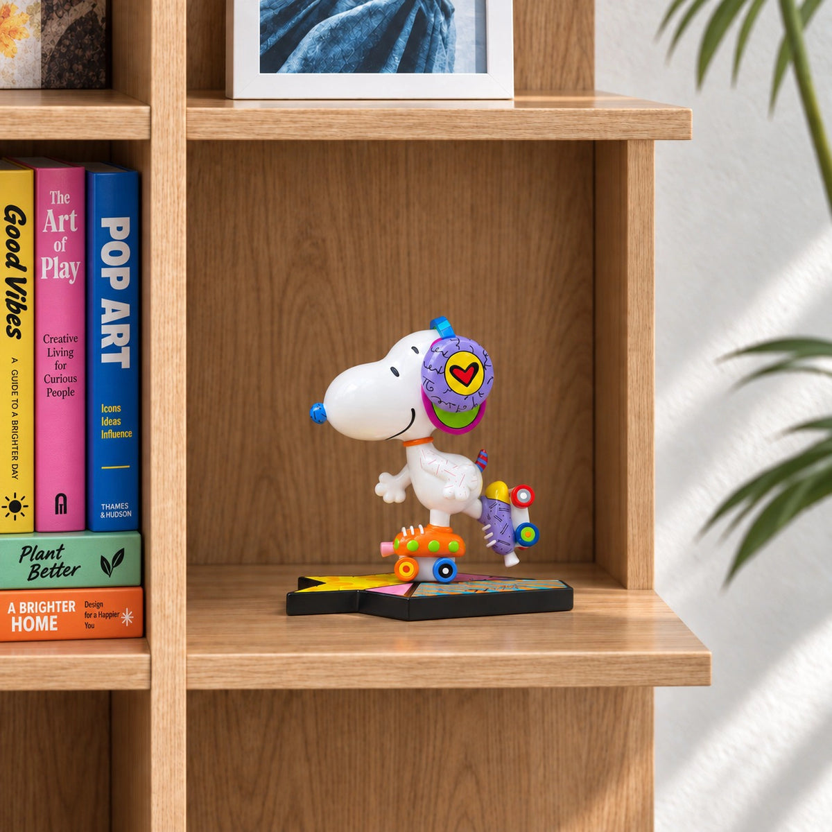 Snoopy Roller Skate - Peanuts by Britto Figurine