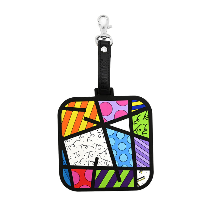 BRITTO Luggage Tag Colorful Landscape Shop Britto