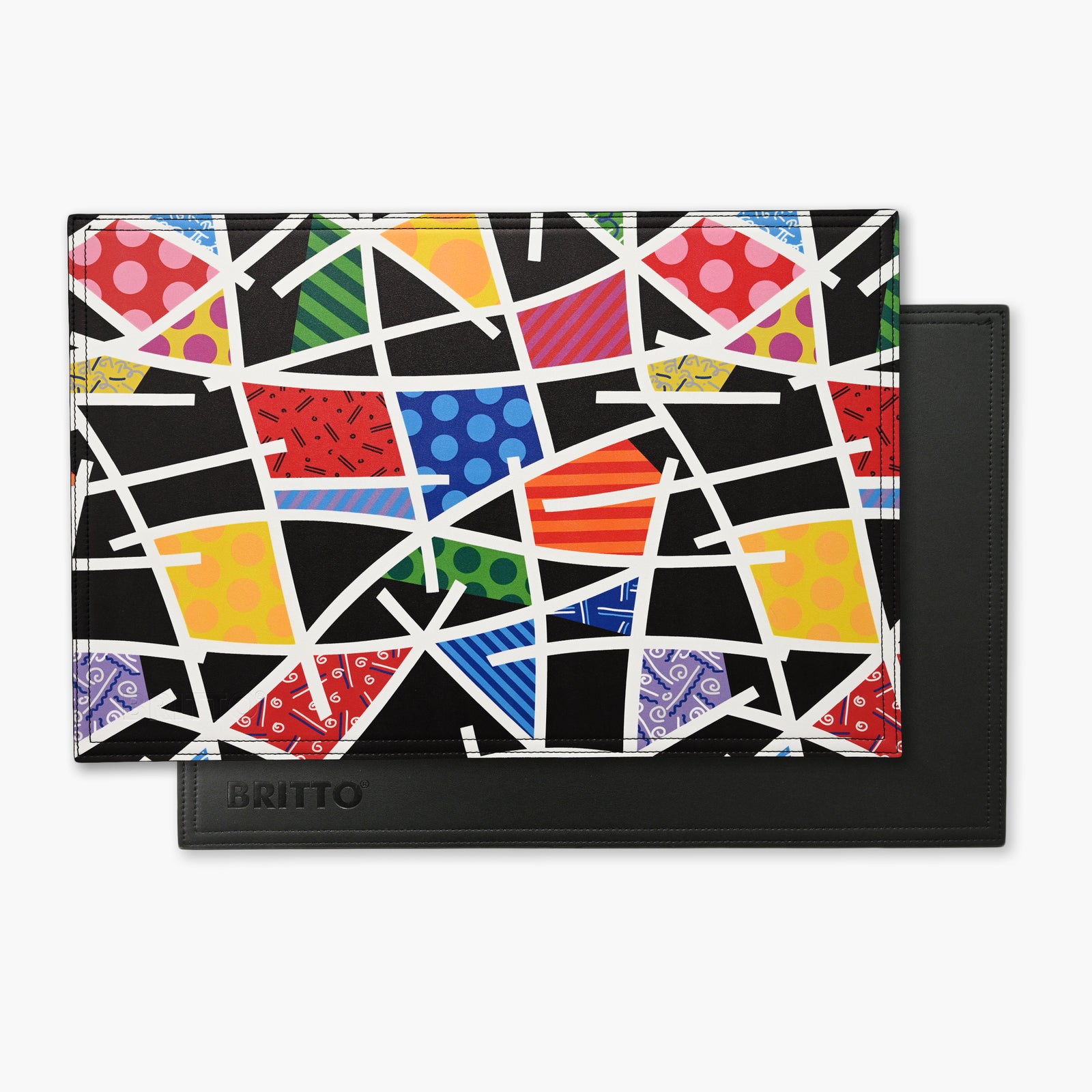 Romero Britto midnight landscape britto placemats  colorful pop art design