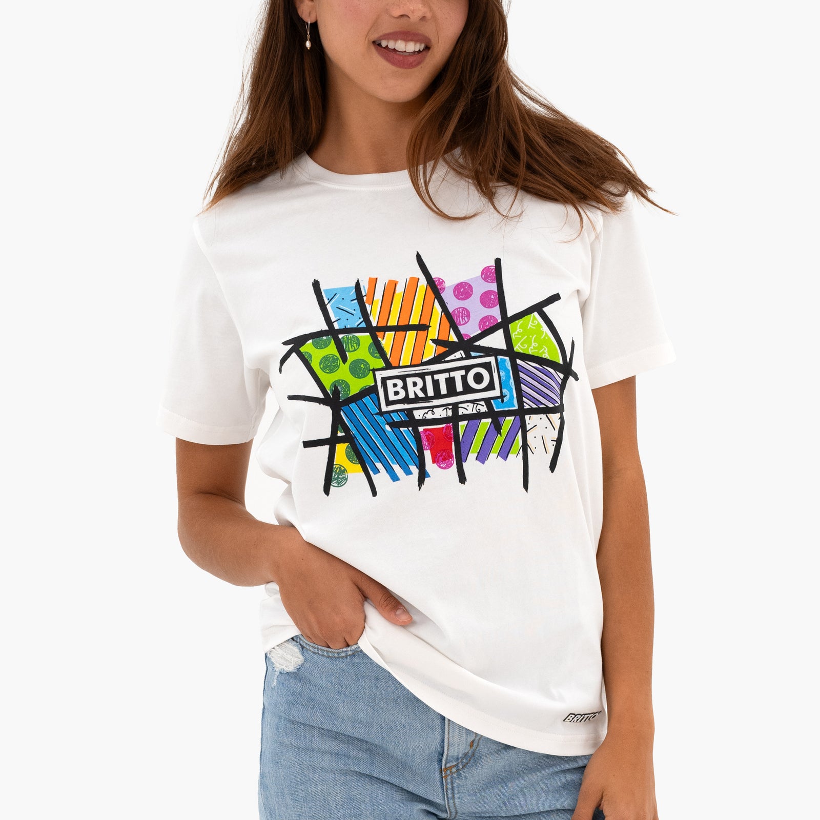 BRITTO® T Shirt - Colorful Landscape - (Women)