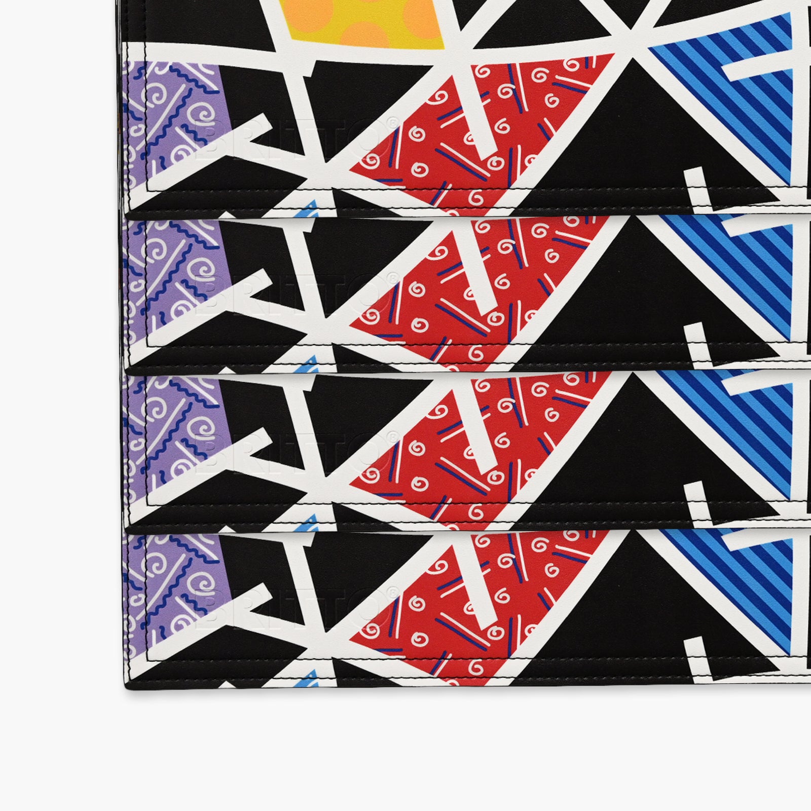 Romero Britto midnight landscape britto placemats  colorful pop art design