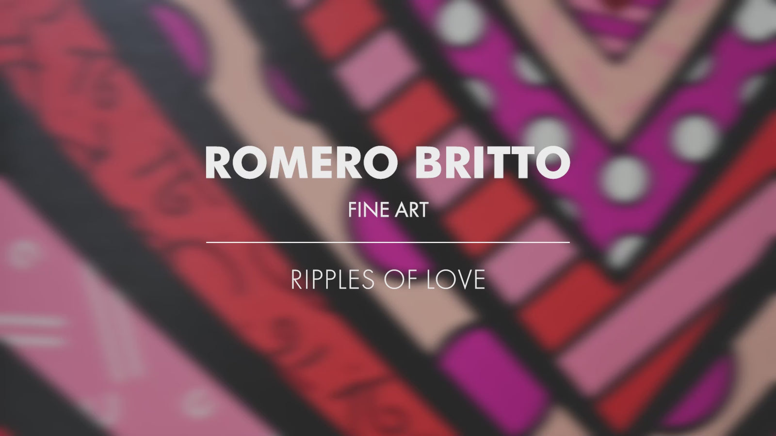 modern pop art ripples of love limited edition  vibrant home decor