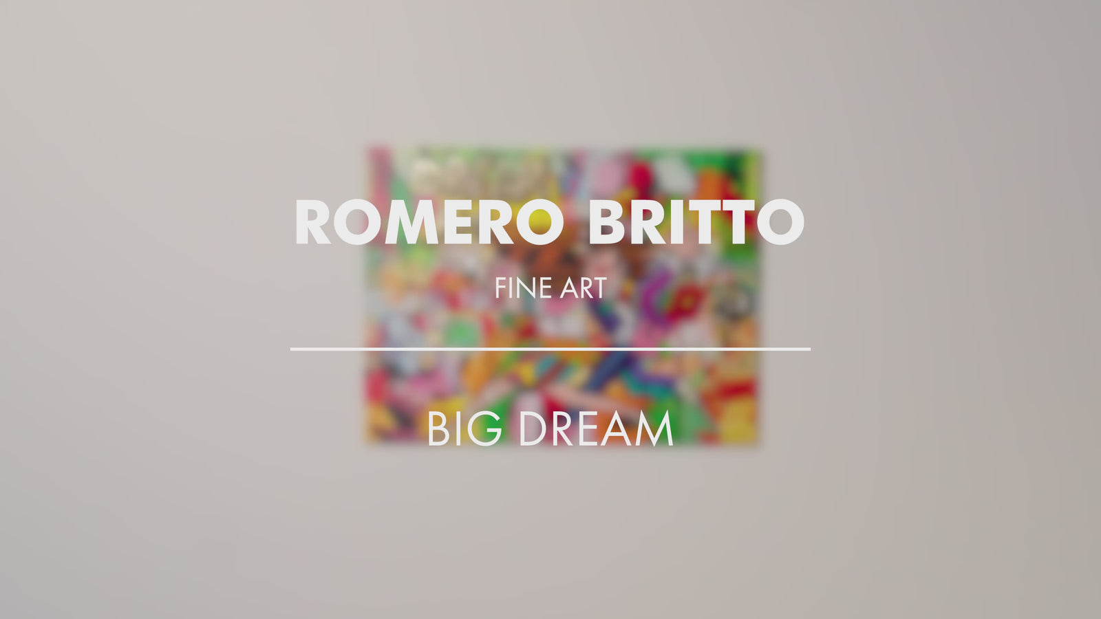 big dream limited edition print  artistic colorful design collectible