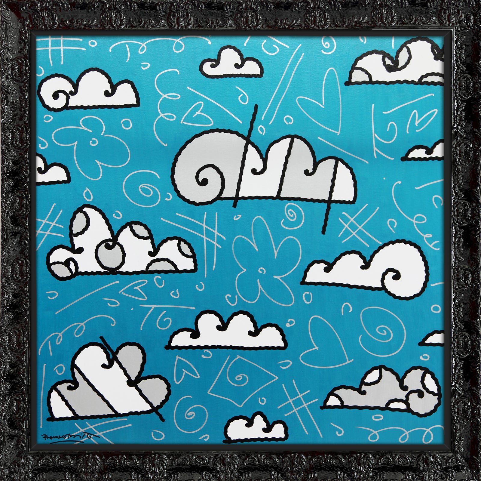 CLOUDS -  Original Painting