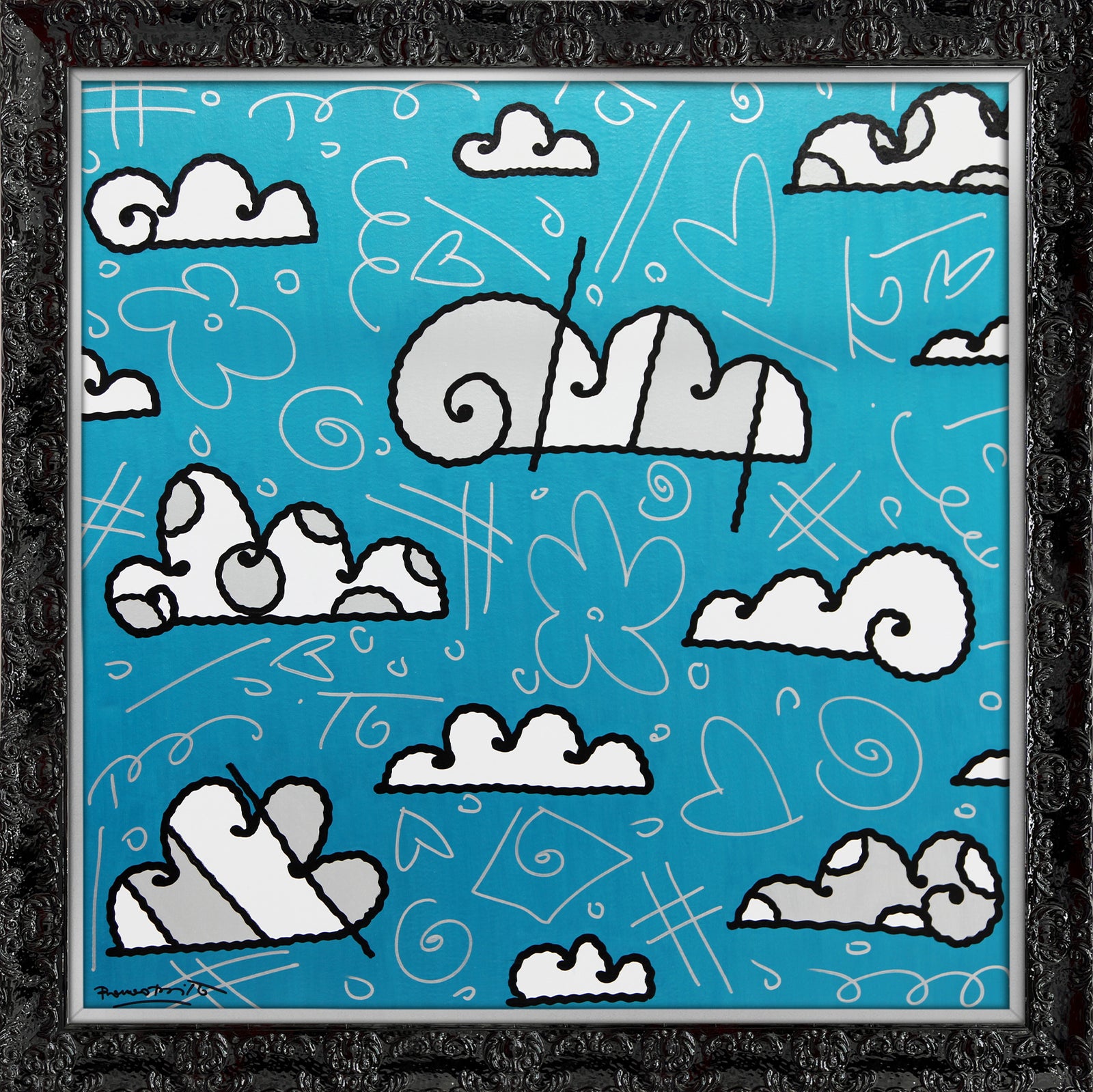 CLOUDS -  Original Painting