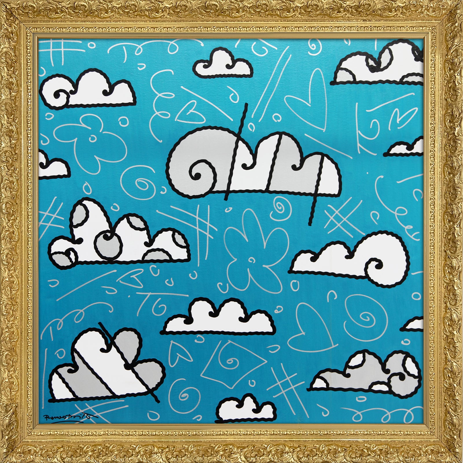 CLOUDS -  Original Painting