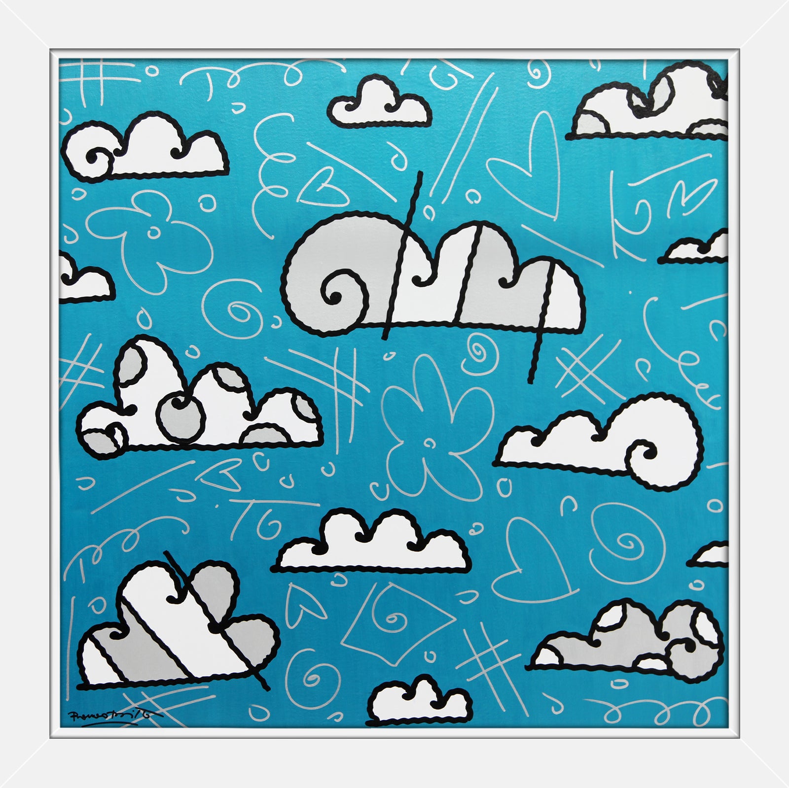 CLOUDS -  Original Painting