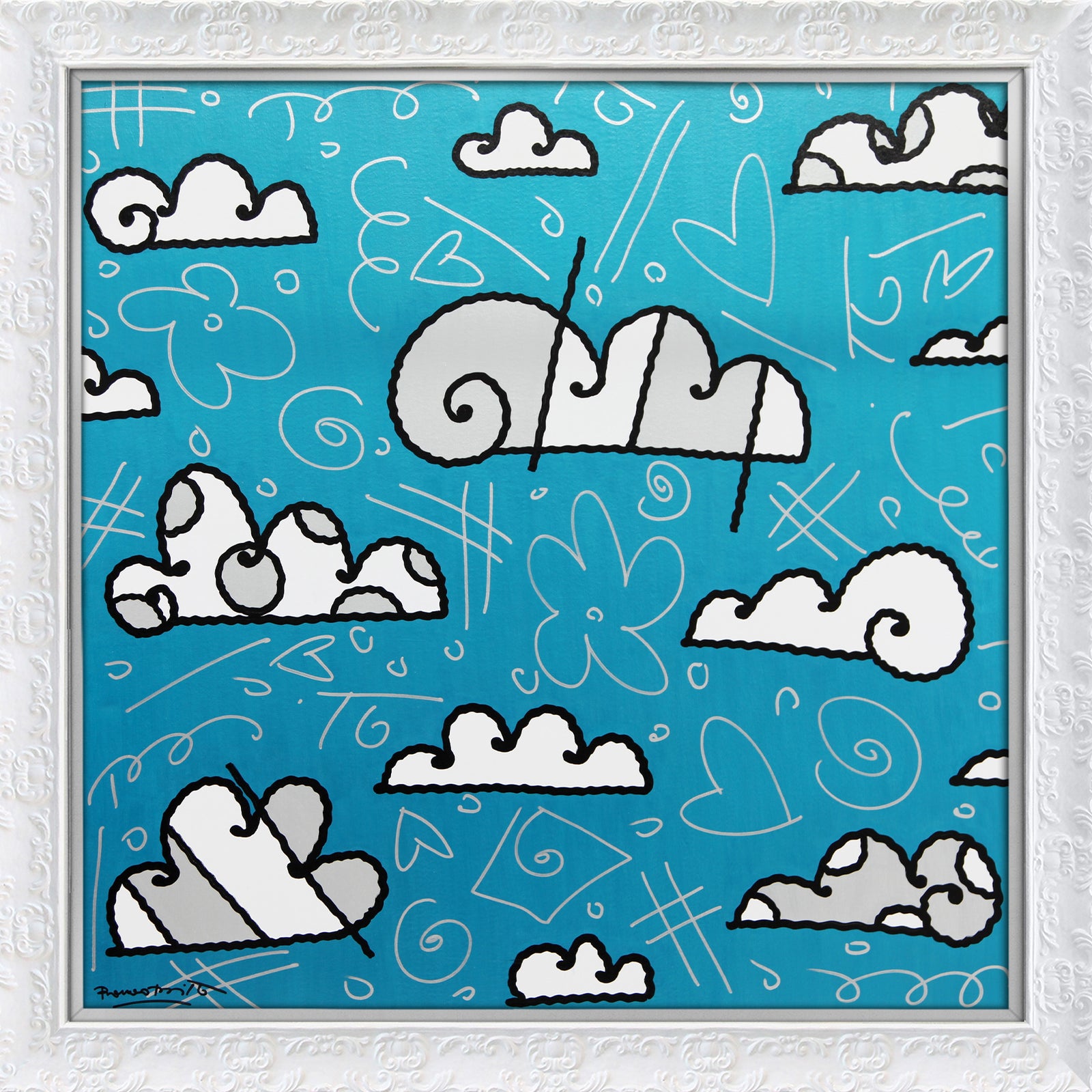 CLOUDS -  Original Painting