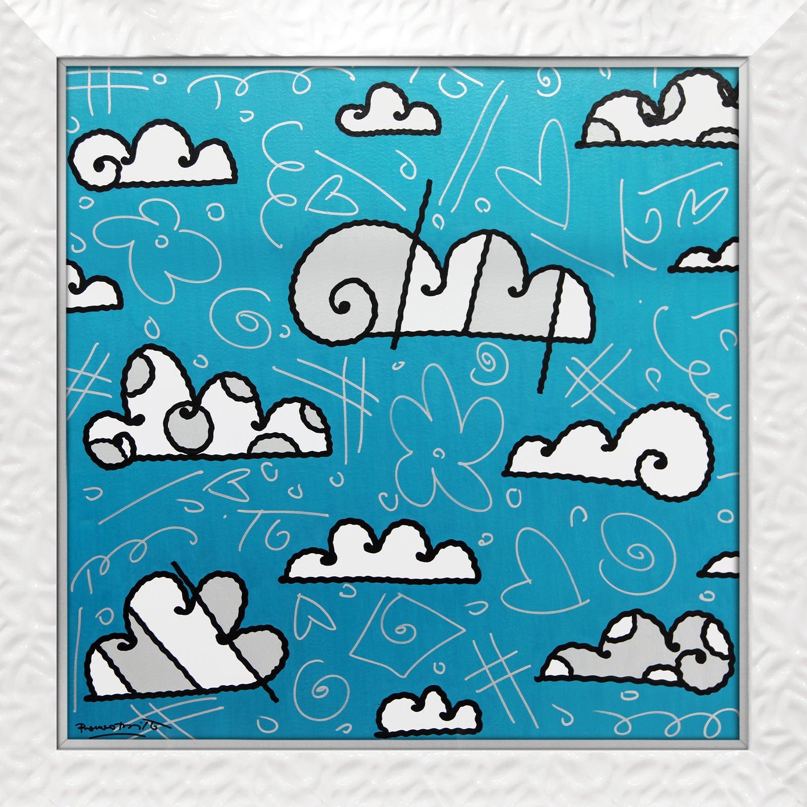 CLOUDS -  Original Painting