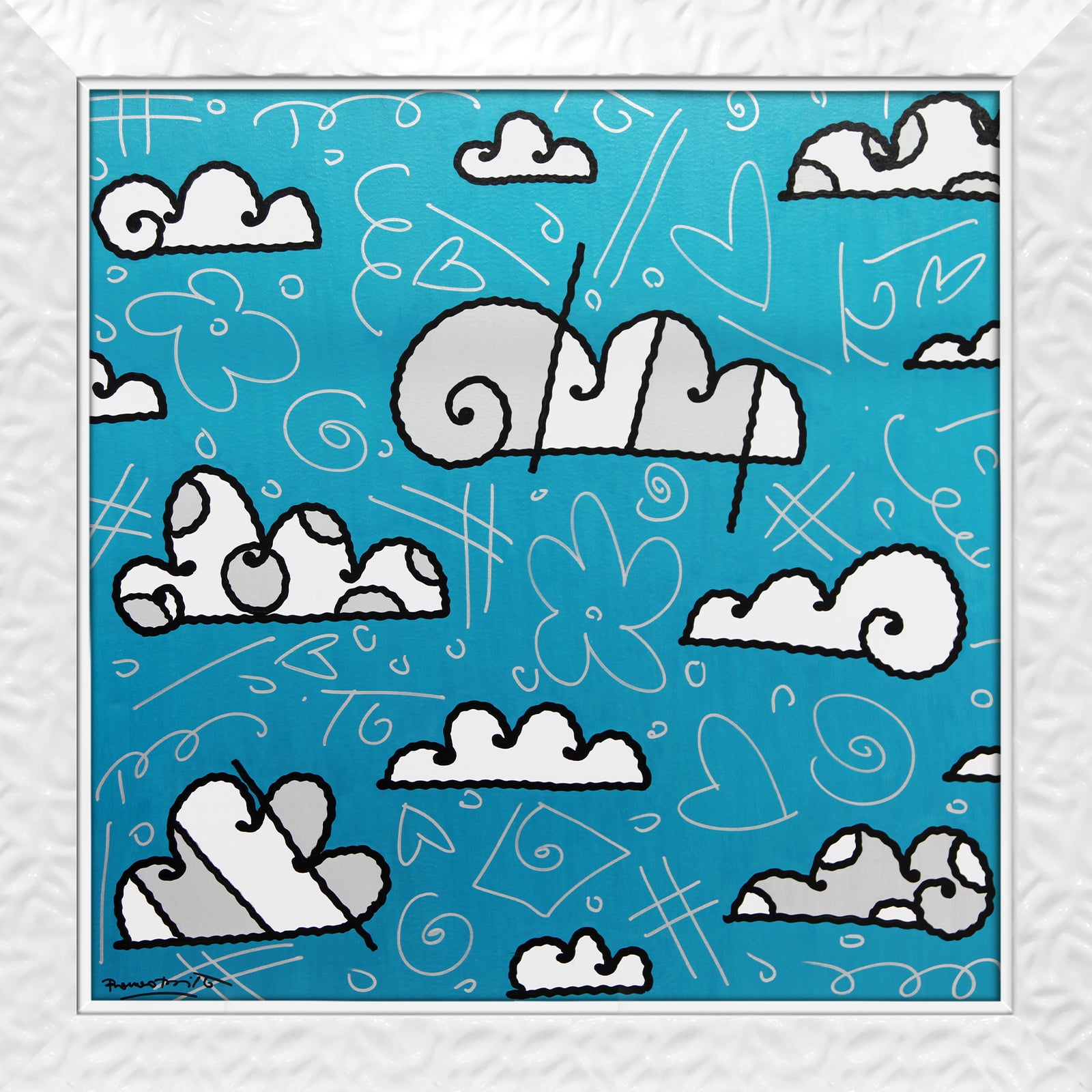 CLOUDS -  Original Painting