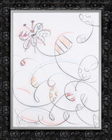 FLY AWAY (BUTTERFLY FLIGHT) -  Original Drawing