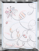 FLY AWAY (BUTTERFLY FLIGHT) -  Original Drawing