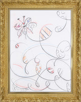 FLY AWAY (BUTTERFLY FLIGHT) -  Original Drawing