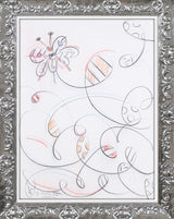 FLY AWAY (BUTTERFLY FLIGHT) -  Original Drawing
