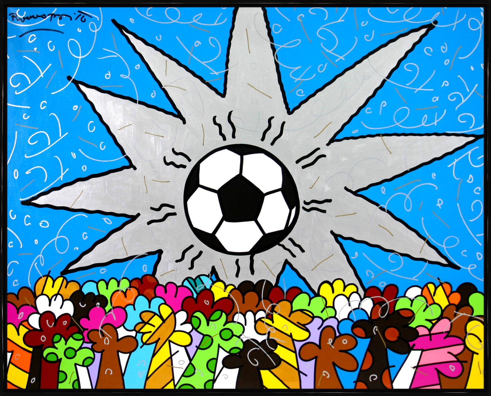 We Love Pele - Original Painting