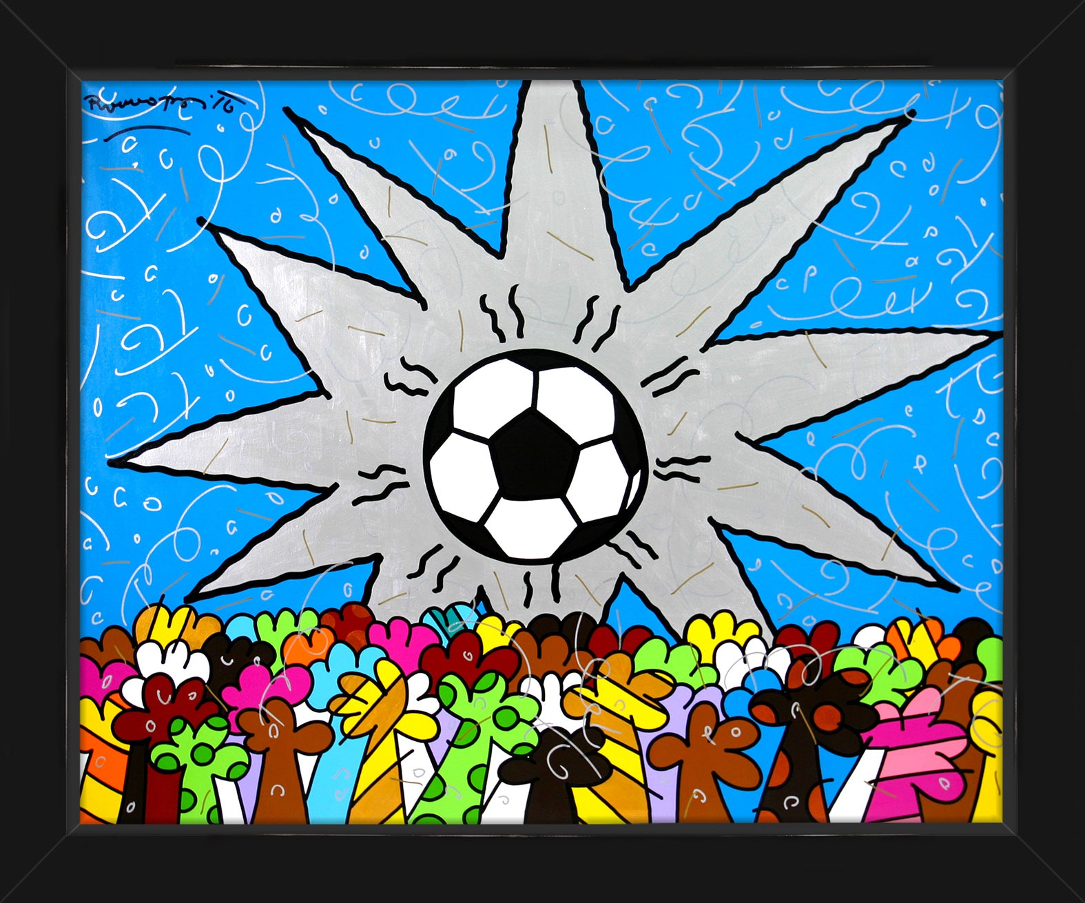 We Love Pele - Original Painting