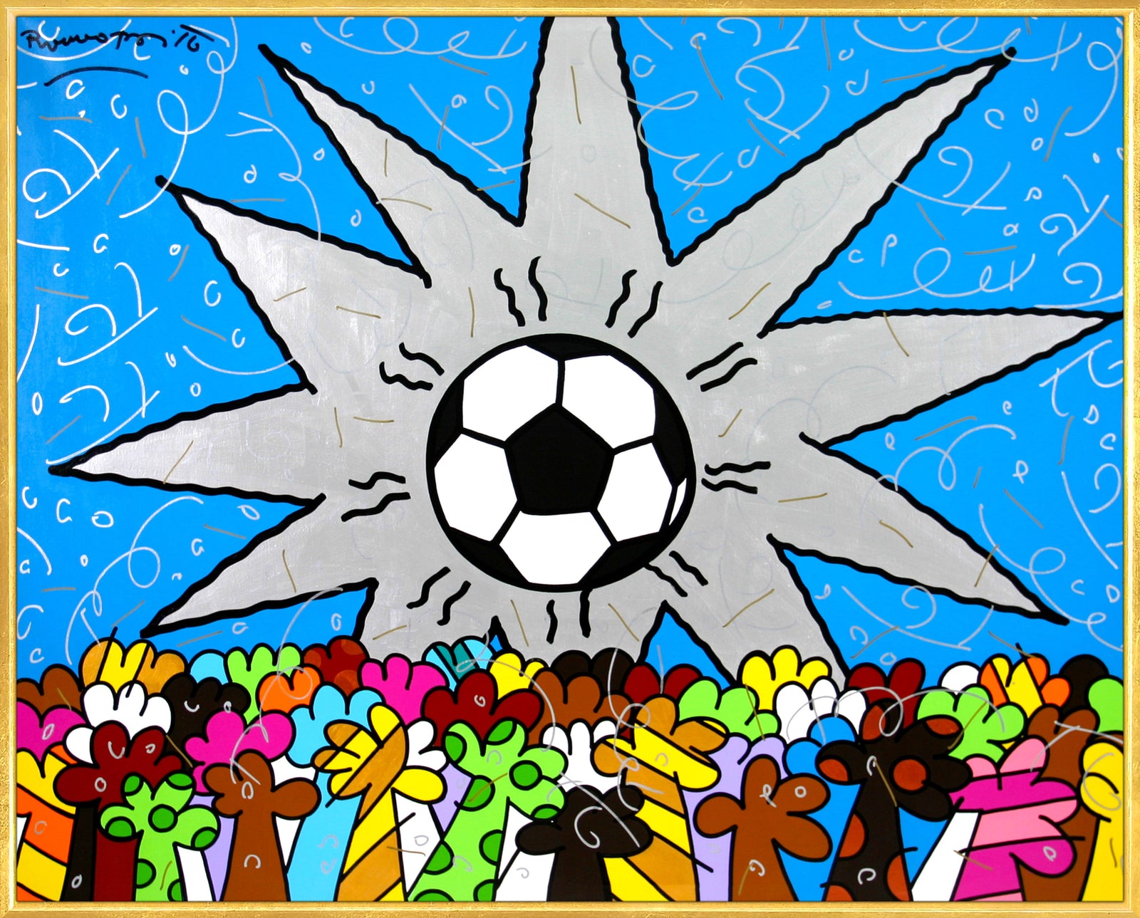 We Love Pele - Original Painting