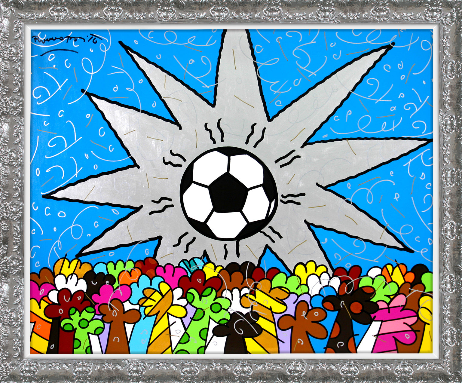 We Love Pele - Original Painting