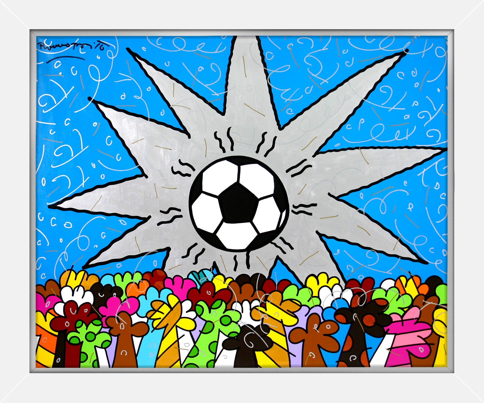 We Love Pele - Original Painting