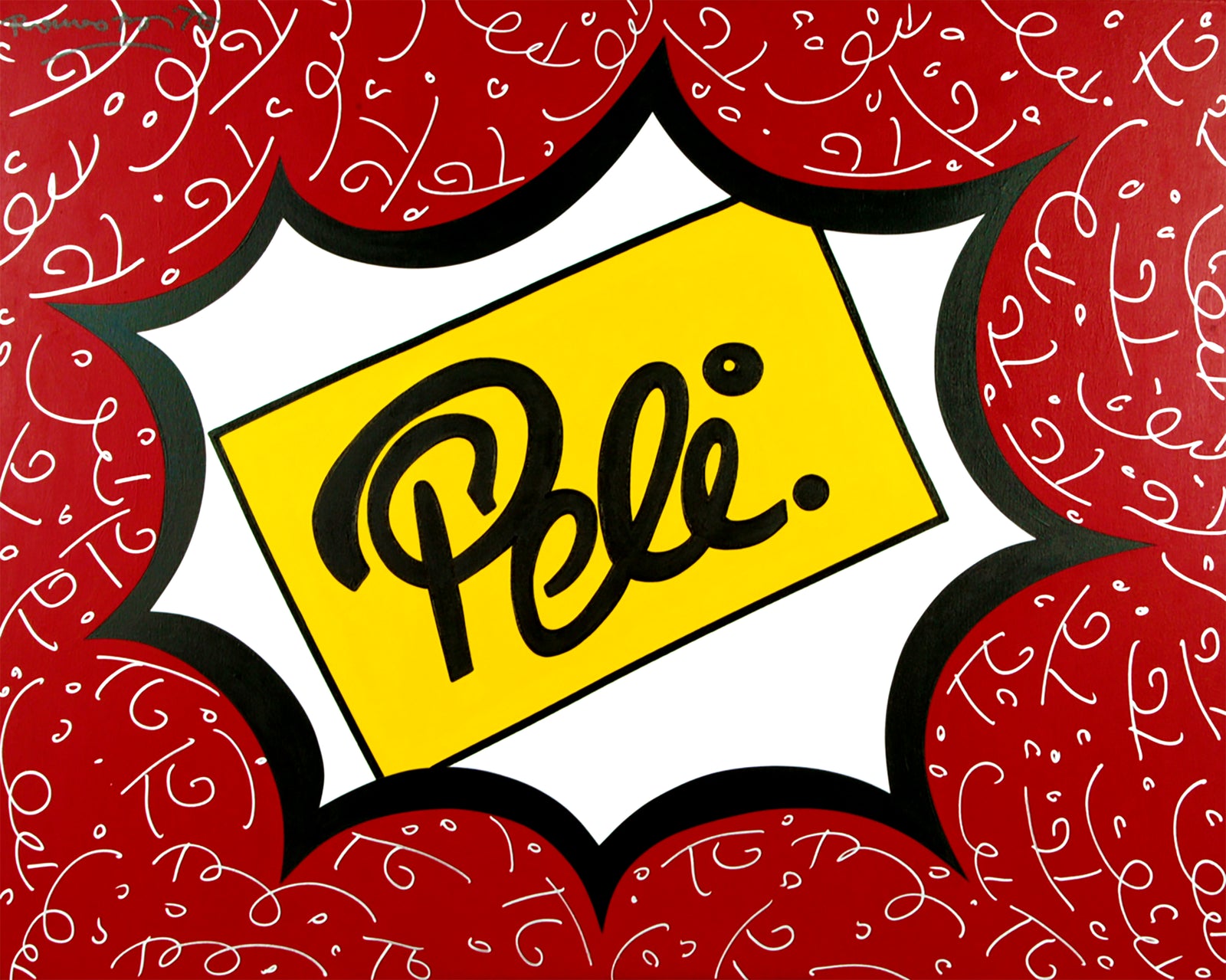 Pele Today - Original Painting