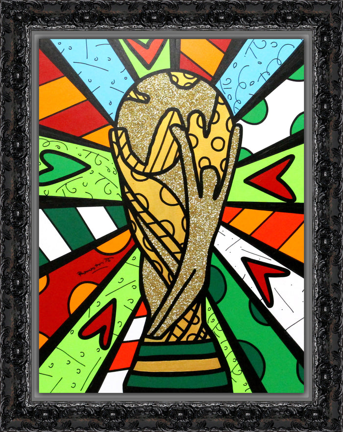 UNTITLED (SOCCER TROPHY) -  Original Painting
