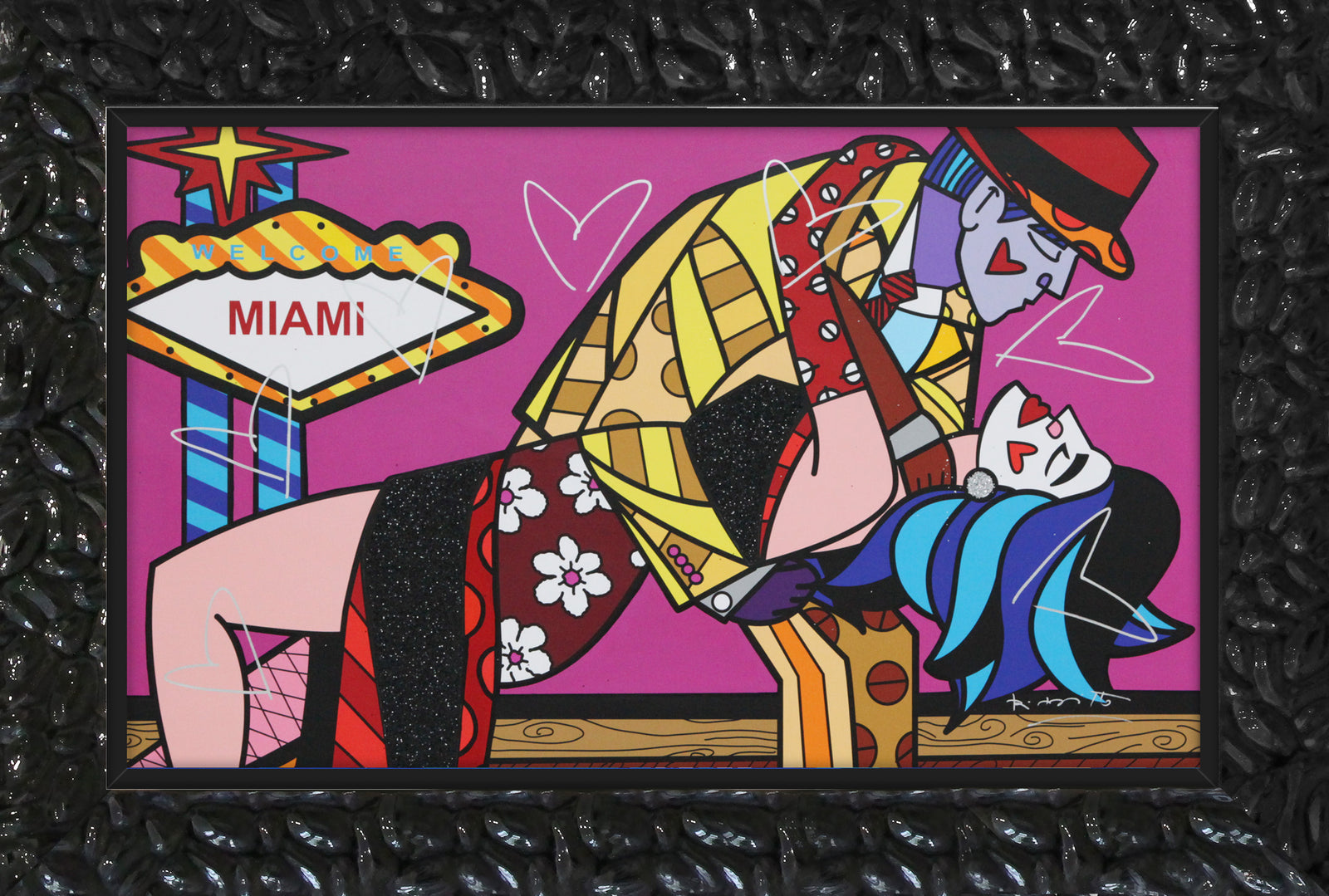 MIAMI PARTY IX -  Mixed Media Original