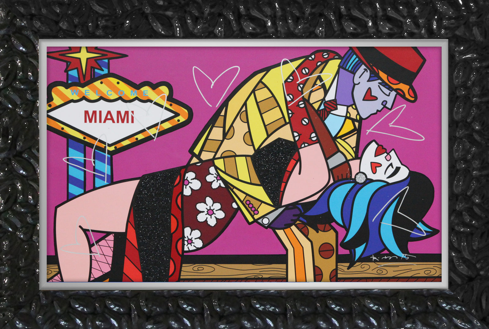 MIAMI PARTY IX -  Mixed Media Original