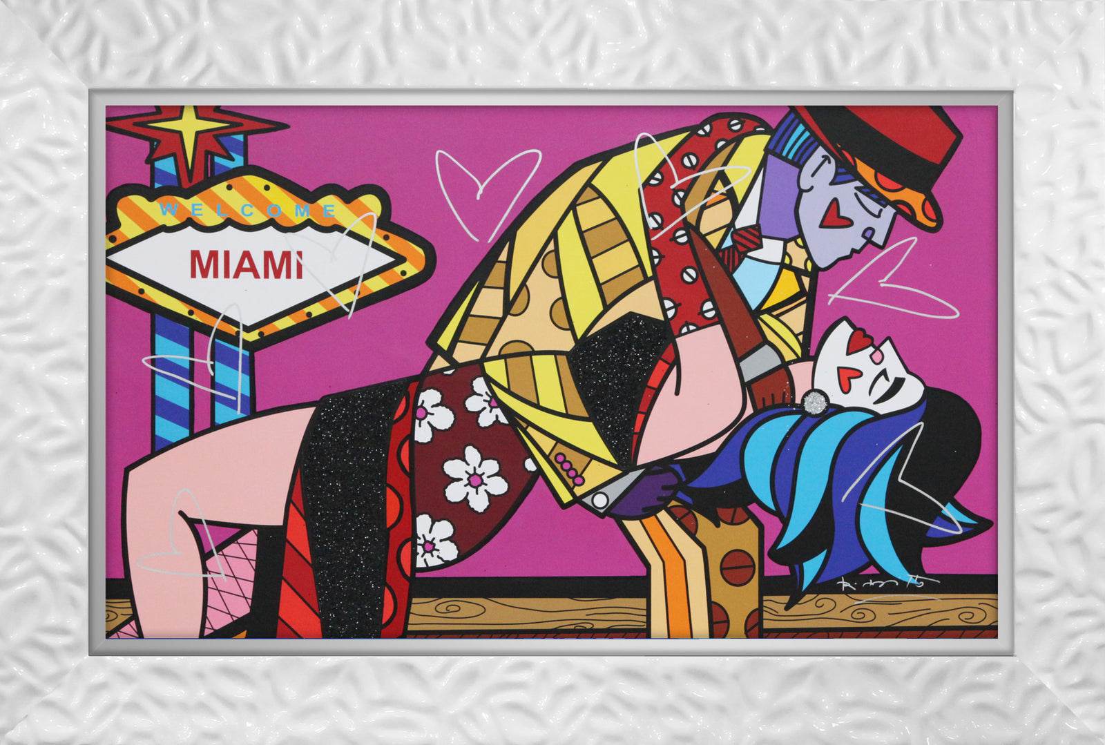 MIAMI PARTY IX -  Mixed Media Original